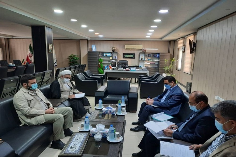 دیدار مدیرکل اوقاف و امور خیریه بوشهر با مدیرکل ثبت اسناد و املاک استان