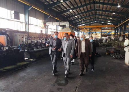 بازدید پنج ساعته رییس کل دادگستری گلستان از شهرک صنعتی آق قلا