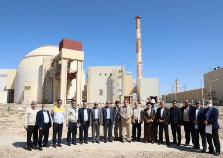 بازدید اعضای کمیسیون برنامه و بودجه مجلس از نیروگاه بوشهر