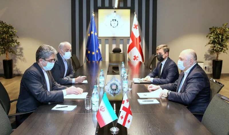 بررسی تسهیل در امور سرمایه گذاران در دیدار سفیر ایران و رئیس سرویس امنیت کشور گرجستان