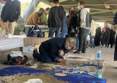 گزارش ایسنا از یک مهمانی خانوادگی هنری در پل طبیعت
