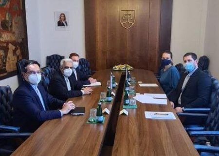 دیدار سفیر کشورمان با رئیس گروه دوستی در پارلمان اسلواکی