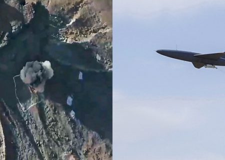 دقت مثال‌زدنی پهپاد انتحاری آرش در اصابت به هدف+ فیلم