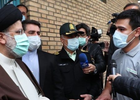 بازدید رئیس جمهور از کمپ معتادان در شهرری