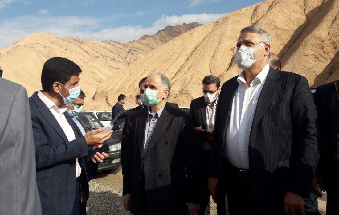 بازدید وزیر دادگستری از طرح راهسازی گرمسار – فیروزکوه