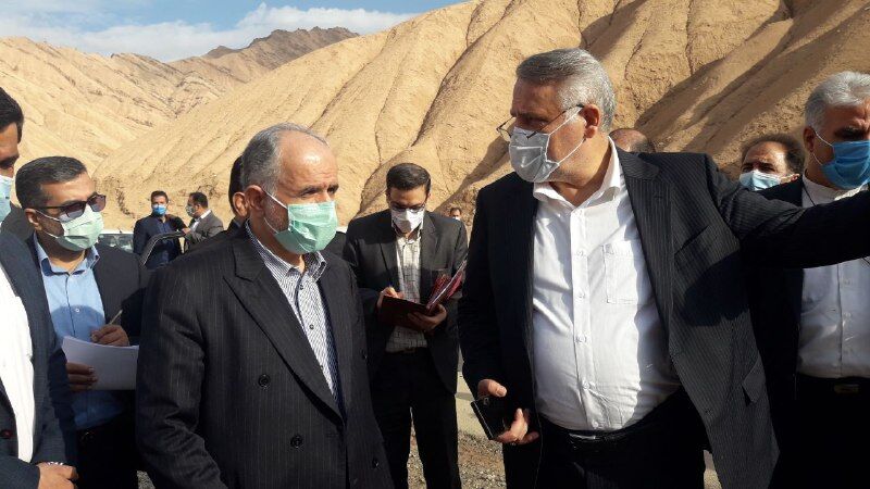 وزیر دادگستری از تقاطع غیرهمسطح شهرستان آرادان استان سمنان دیدن کرد