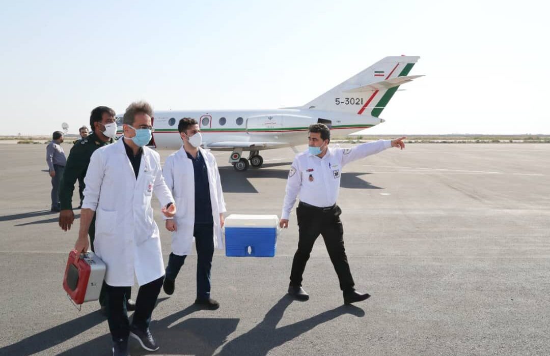 انتقال سی وپنجمین قلب پیوندی از سوی اورژانس کشور