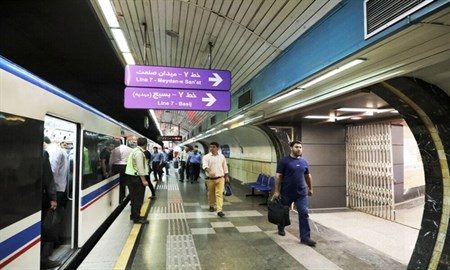 حادثه در خط ۴ مترو تهران/ فوت پرسنل ایستگاه ارم سبز