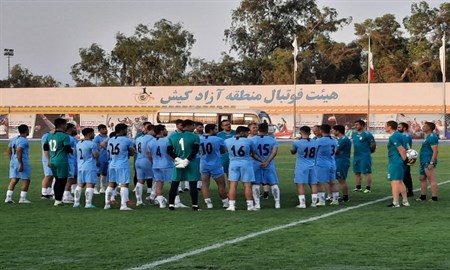 احداث کمپ تمرینی برای تیم ملی فوتبال در جزیره کیش