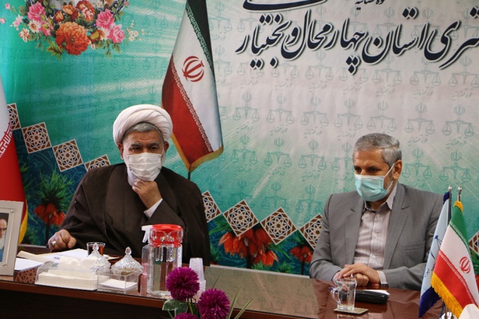 دیدار رئیس کل دادگستری استان چهارمحال و بختیاری با نایب رئیس کمیسیون قضایی و حقوقی مجلس شورای اسلامی