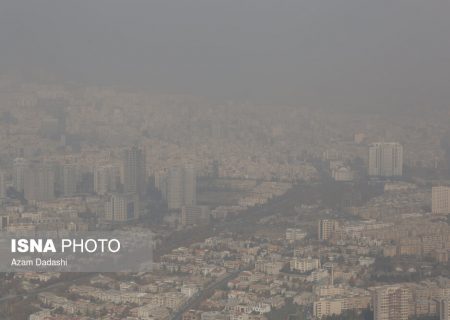 وضعیت قرمز کیفیت هوای پایتخت در ۱۳ ایستگاه