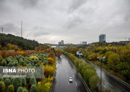 بارش باران در تهران از پنجشنبه