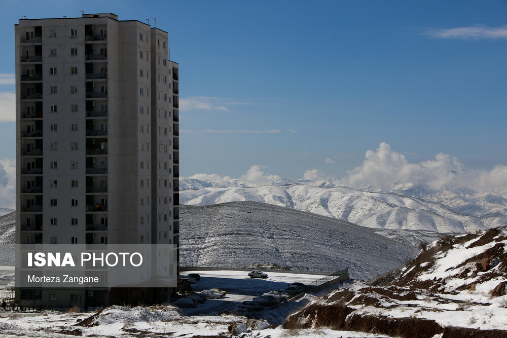 بارش و باد در انتظار تهران
