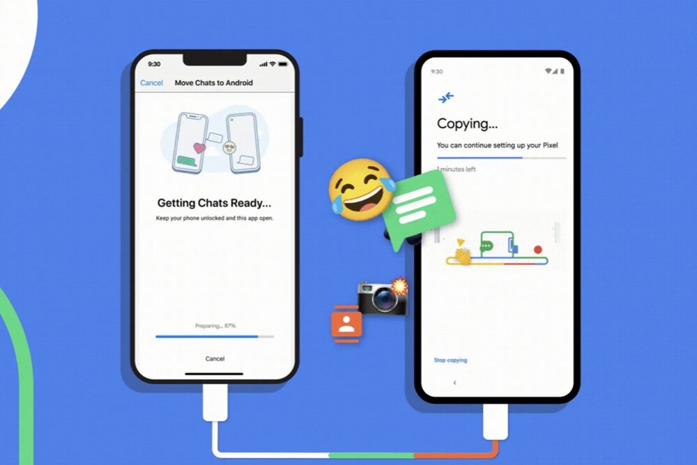 چتهای واتساپ را چطور از آیفون به اندروید منتقل کنیم؟