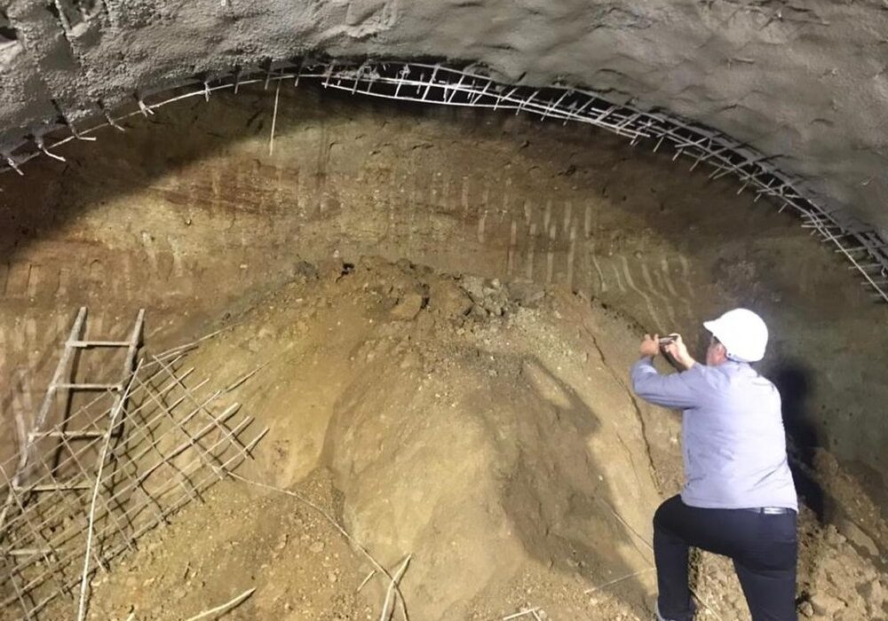 جزئیات ریزش بخشی از دیواره تونل توسعه جنوبی خط ۶ مترو