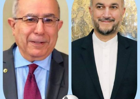 رایزنی وزیران امور خارجه ایران و الجزایر در مورد آخرین تحولات لیبی