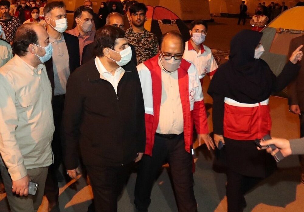 صدور دستورات لازم برای رسیدگی به زلزله زدگان توسط معاون اول رئیس جمهور