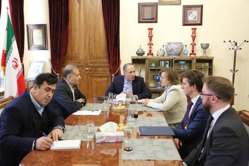 رایزنی سفیر ایران با مدیرعامل مرکز صادرات روسیه