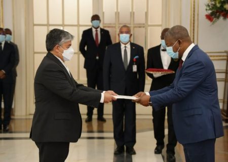 دیدار سفیر ایران با رئیس‌جمهور آنگولا