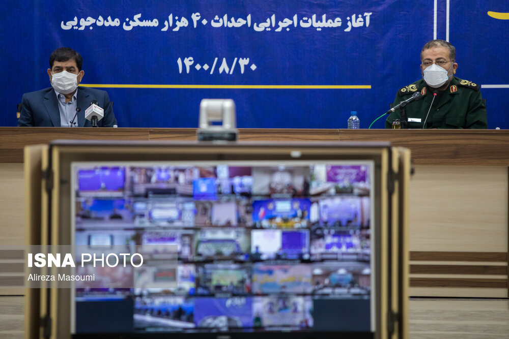 افتتاح پروژه‌های عمرانی، اقتصاد مقاومتی و محرومیت زدایی بسیج مستضعفین