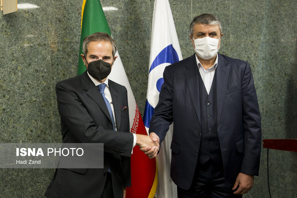 دیدار مدیر کل آژانس بین المللی انرژی اتمی با محمد اسلامی