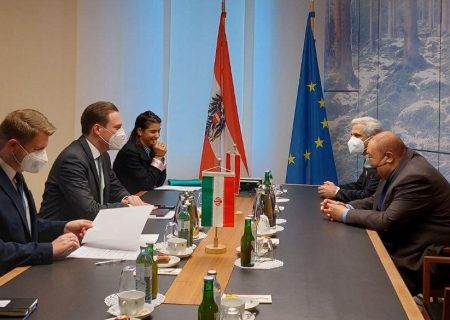 دیدار مهدی صفری با قائم مقام وزیر خارجه کشاورزی و گردشگری اتریش