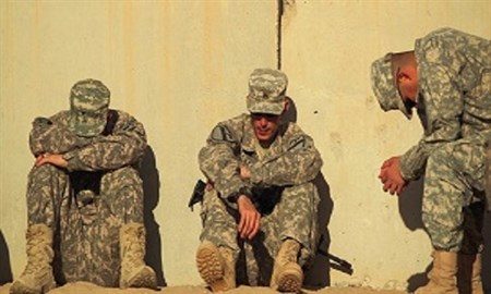 تلفات خودکشی ارتش آمریکا دو برابر کرونا