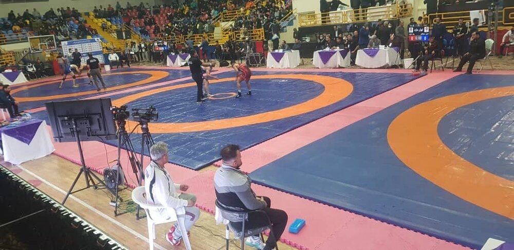 درخشش و موفقیت قشم در رقابت های کشتی قهرمانی کشور در گرگان