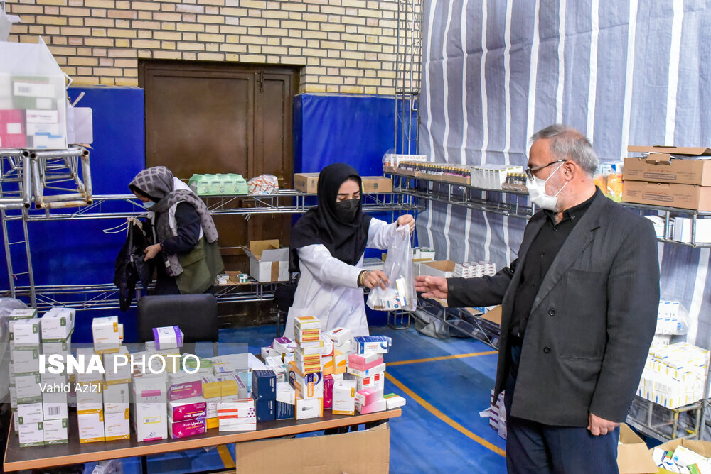 اردوی جهادی بسیج جامعه پزشکی در روستای برزنه گرمه خراسان شمالی