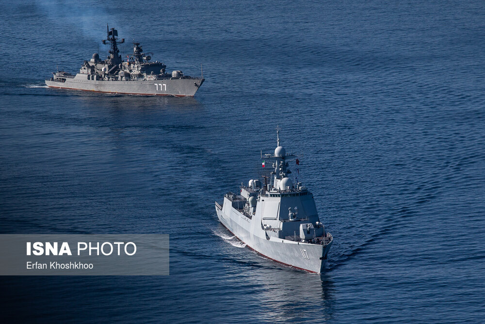 گزارش گلوبال تایمز درباره اهمیت رزمایش مشترک چین، روسیه و ایران