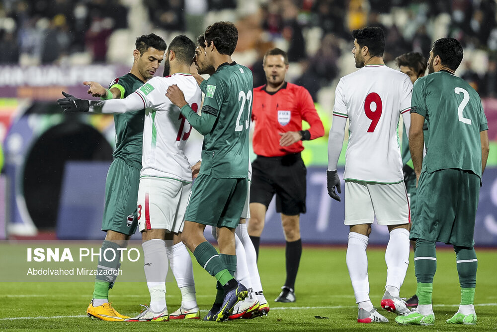 کارشناسی داوری دیدار ایران و عراق