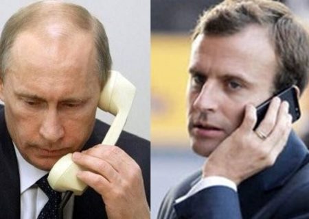 گفت‌وگوی برجامی پوتین و مکرون