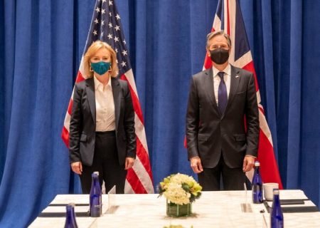 گفت‌وگوی وزیران خارجه آمریکا و انگلیس درباره مذاکرات وین