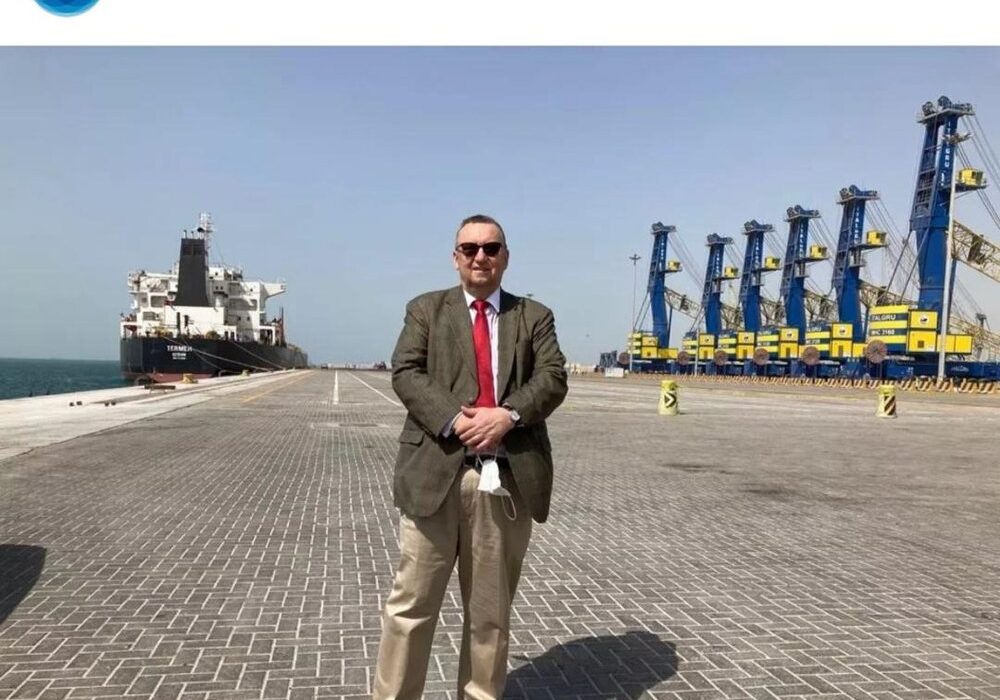 بازدید سفیر فنلاند در ایران از بندر چابهار