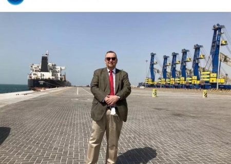 بازدید سفیر فنلاند در ایران از بندر چابهار
