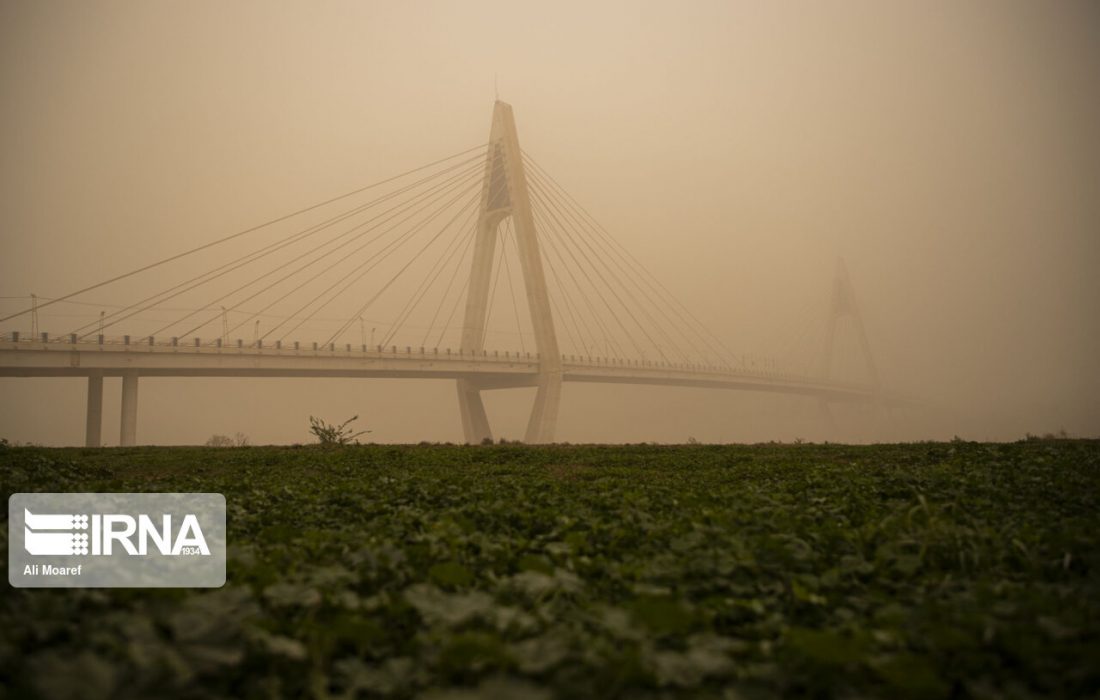 هشدار هواشناسی خوزستان نسبت به وقوع گرد و خاک
