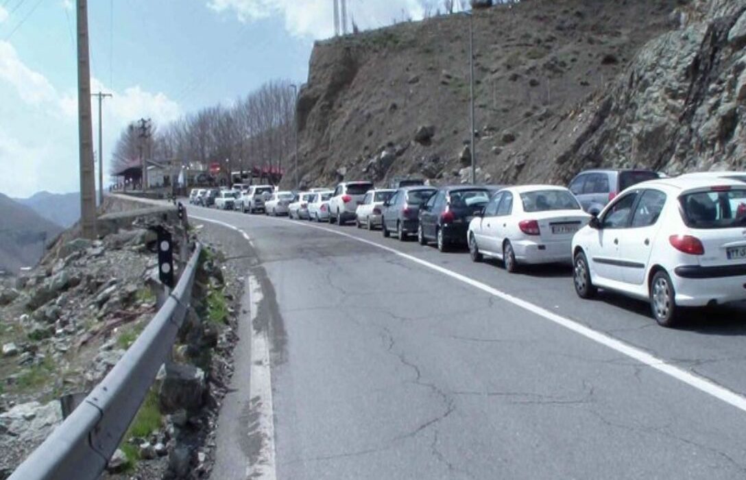 جاده کرج – چالوس یک طرفه شد