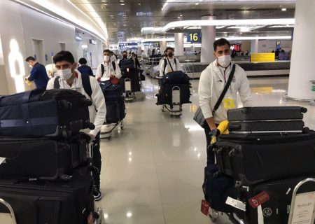 تیم ملی فوتبال ایران در کره قرنطینه شد