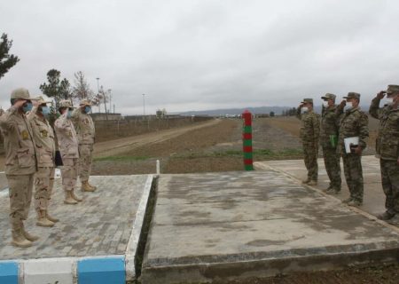 دیدار فرماندهانان مرزبانی درگز و ترکمنستان