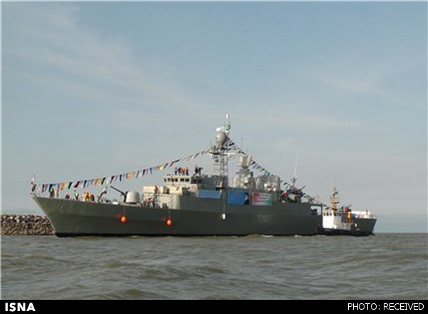 ناوشکن دماوند بهزودی به ناوگان دریایی ارتش ملحق میشود