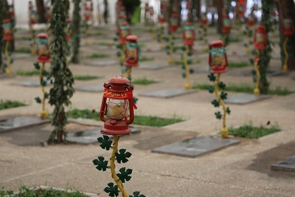 ۲۴ ساعته شدن گلزار شهدای بهشت زهرا در ماه رمضان