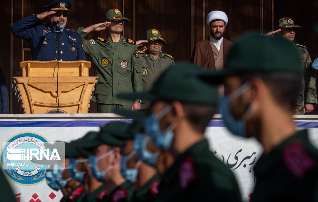 مراسم صبحگاه مشترک دانشگاه‌های افسری نیروهای مسلح برگزار شد