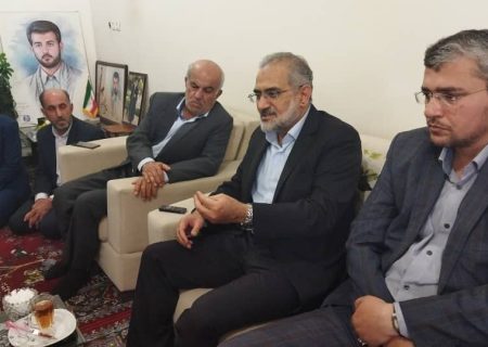 معاون پارلمانی رئیس جمهور با خانواده شهید شاهینی دیدار کرد