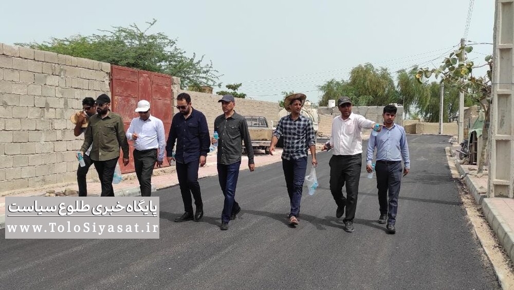 خدمات زیرساختی در روستاهای قشم ادامه دارد/ آغاز عملیات اجرایی آسفالت معابر روستایی