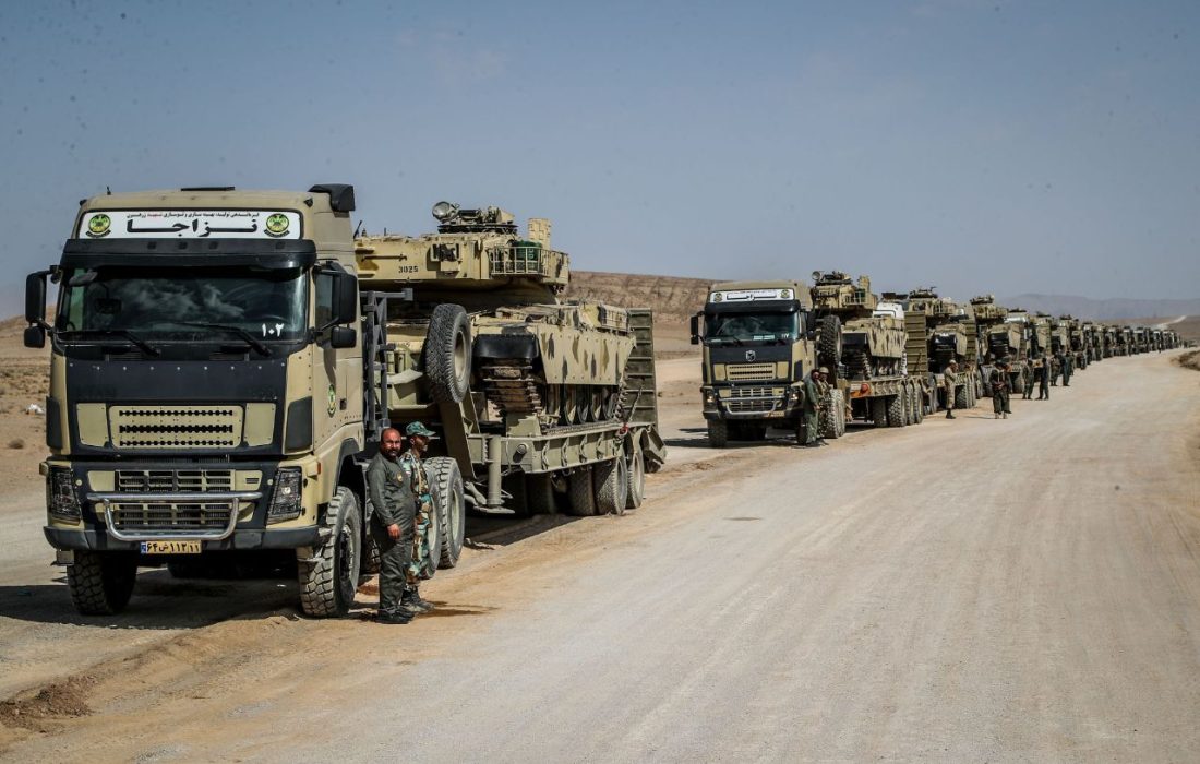 واحدهای عملیاتی نزاجا در منطقه رزمایش اقتدار ۱۴۰۱ مستقر شدند