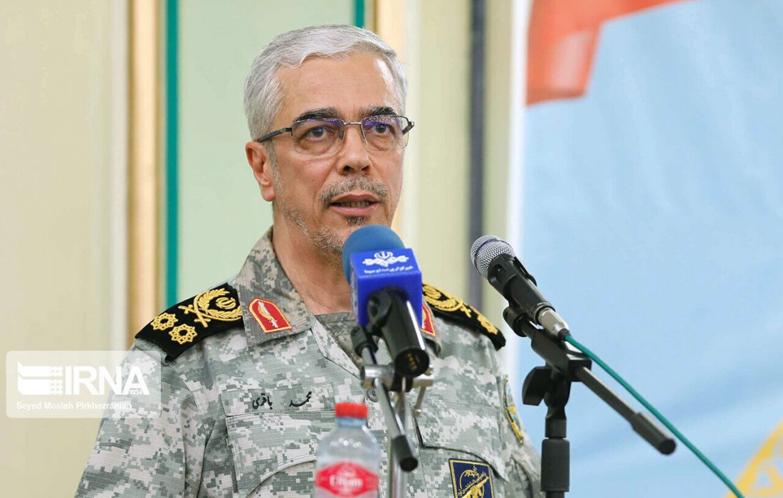 سرلشکر باقری: امنیت پایدار امروز مرهون جانفشانی‌های مدافعان امنیت و نظم جامعه است