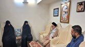 دیدار وزیر اطلاعات با خانواده شهید سلمان امیراحمدی