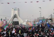 حضور پرشور مردم در جشن ۴۴ سالگی انقلاب اسلامی