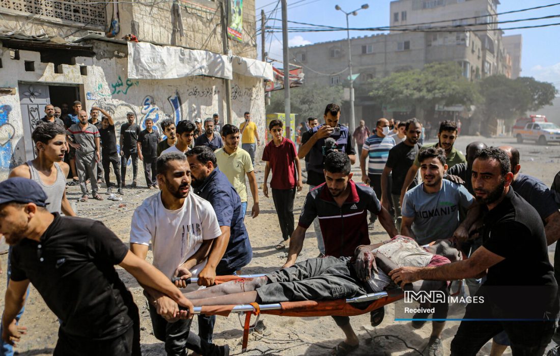 ادعای دروغین صهیونیست‌ها درباره بمباران زیرساخت‌های حماس + فیلم