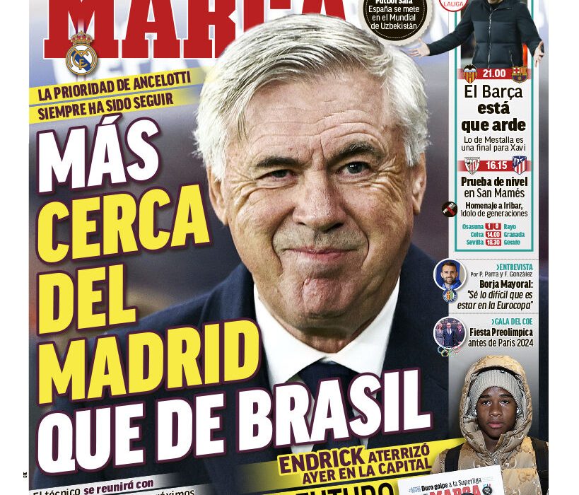 روزنامه مارکا| به مادرید نزدیک‌تر از برزیل